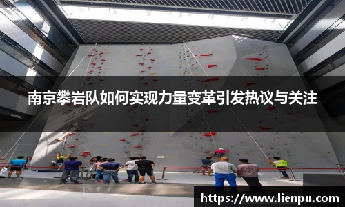 南京攀岩队如何实现力量变革引发热议与关注